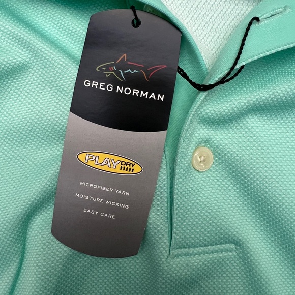 Greg Norman Collection PlayDry polo - size M - mint NWT - Picture 6 of 9